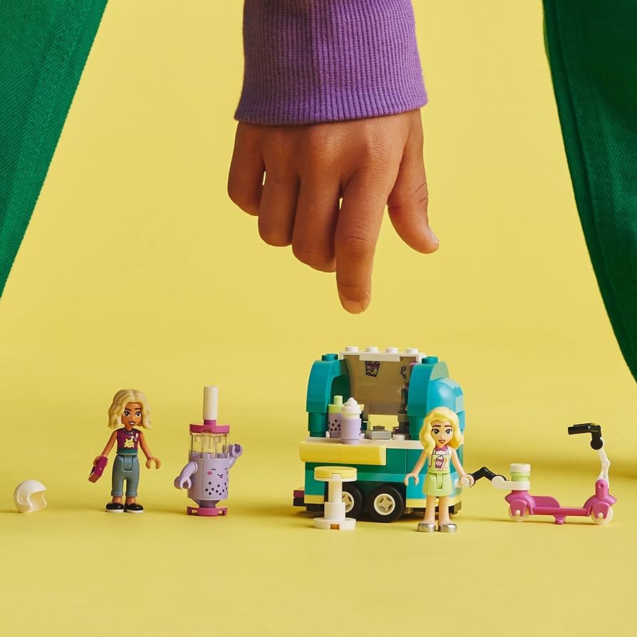 Amazon.com: LEGO Friends Mobile Bubble Tea Shop Toy Building